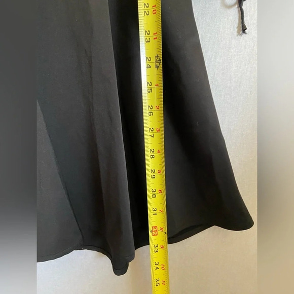 Anthropologie Hailee C Pilcher Black Classic Tuxedo Dress Size M - Picture 11 of 13